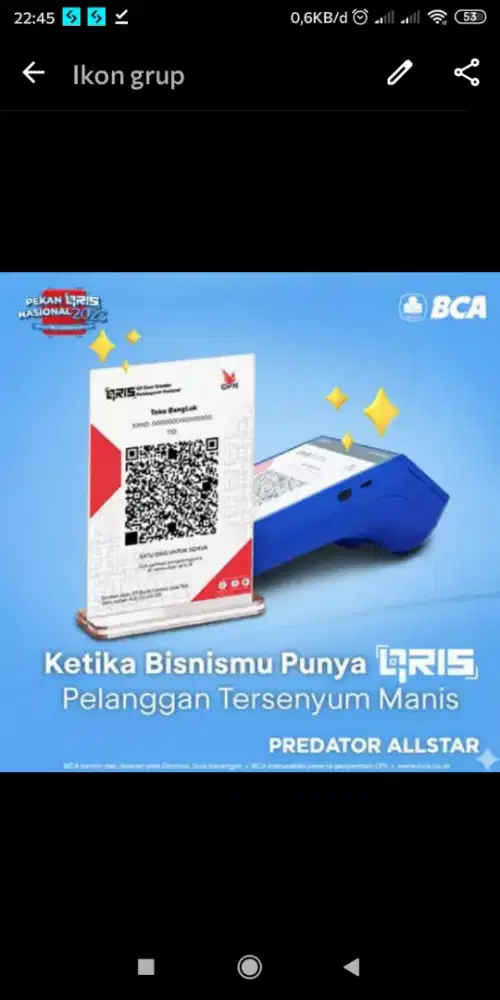 marketing & sales qris bank ternama