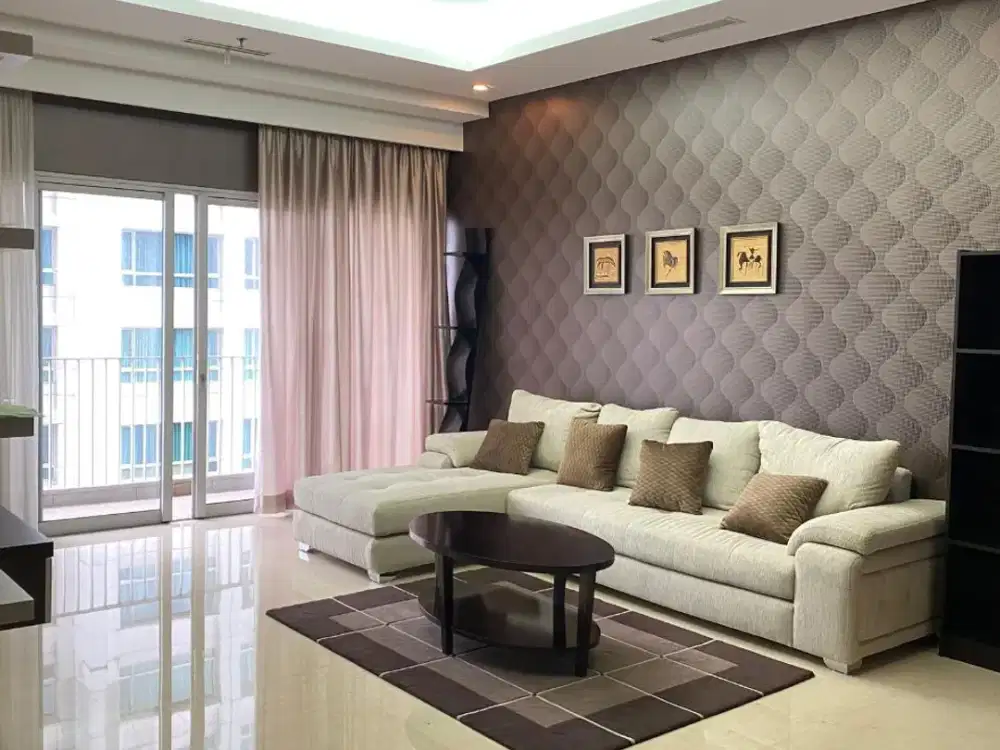 FOR RENT Apartment The Capital Residence Sudirman SCBD 2BR 150sqm - Close to Pacific Place Ashta Mall Grand Lucky MRT Busway