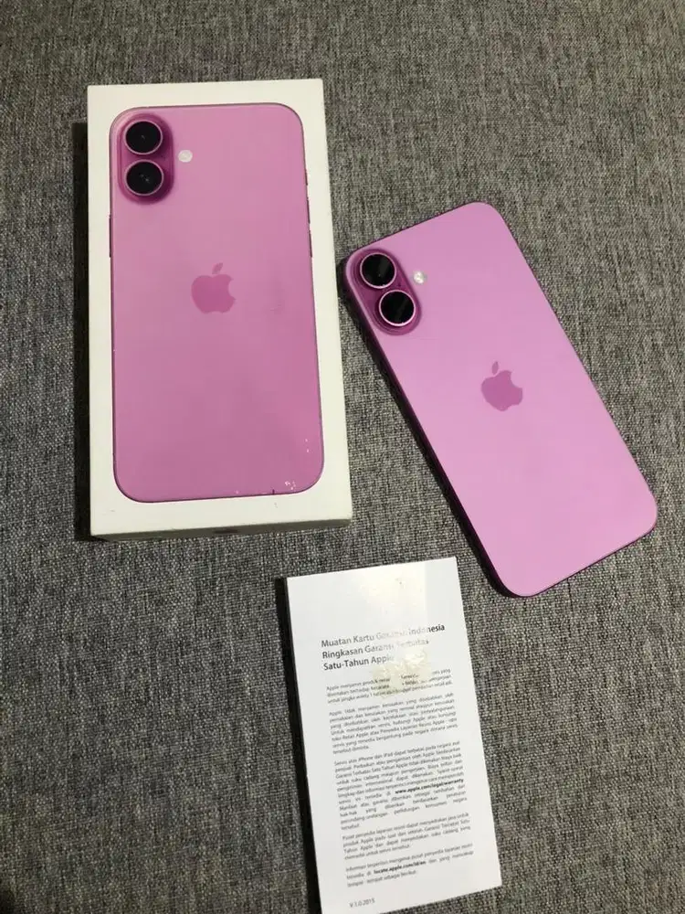 iPhone 16 Plus Pink 128GB Ex Ibox
