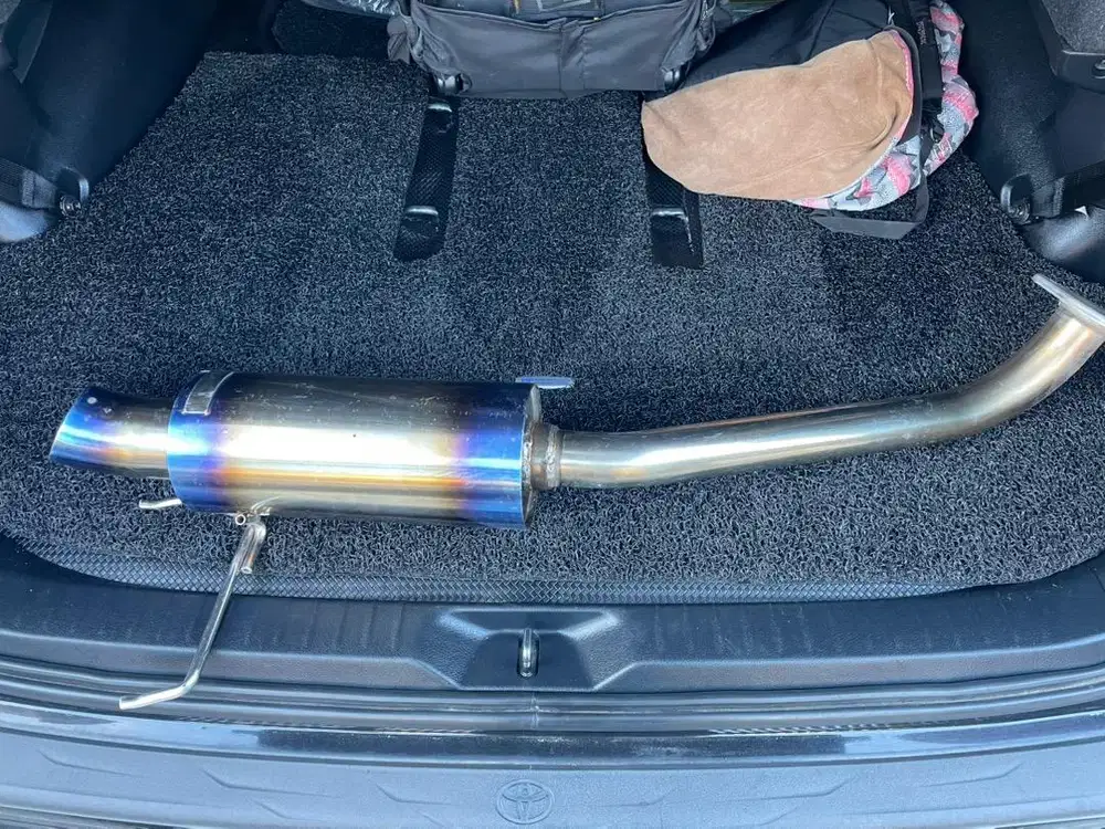 Muffler J’S Racing Bolt On for Jazz GE8 Japan