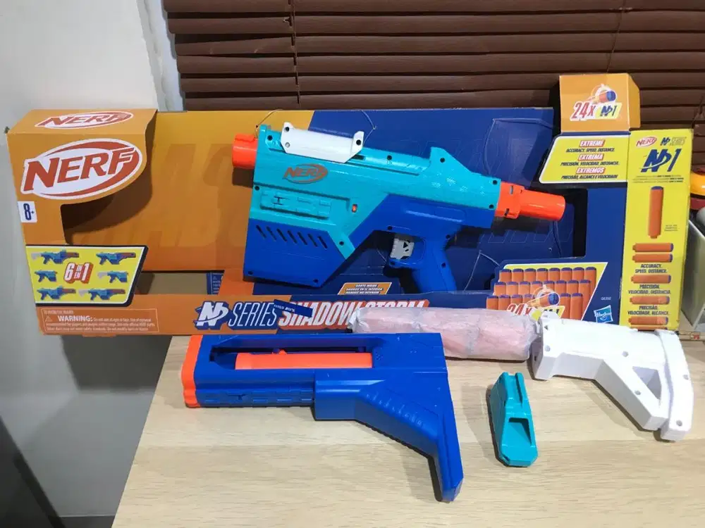 pistol mainan nerf shadow strom