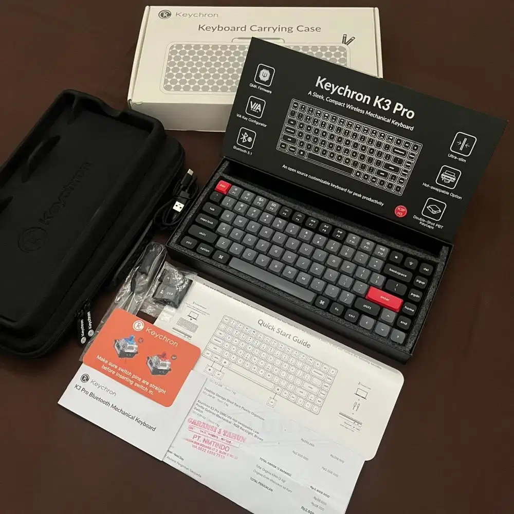 Keyboard Keychron K3 Pro Gateron Brown QMK/VIA