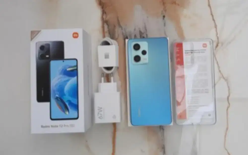 Redmi Note 12 Pro 5G, Fullset Original Mulusss,