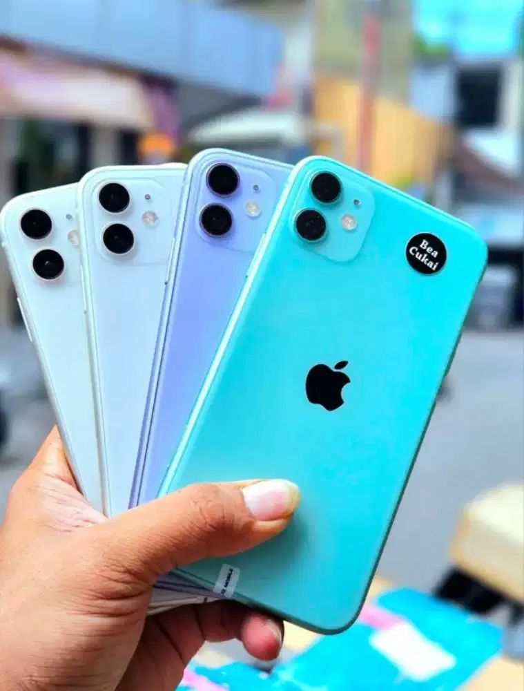 Iphone 11 128 resmi beacukai super like new