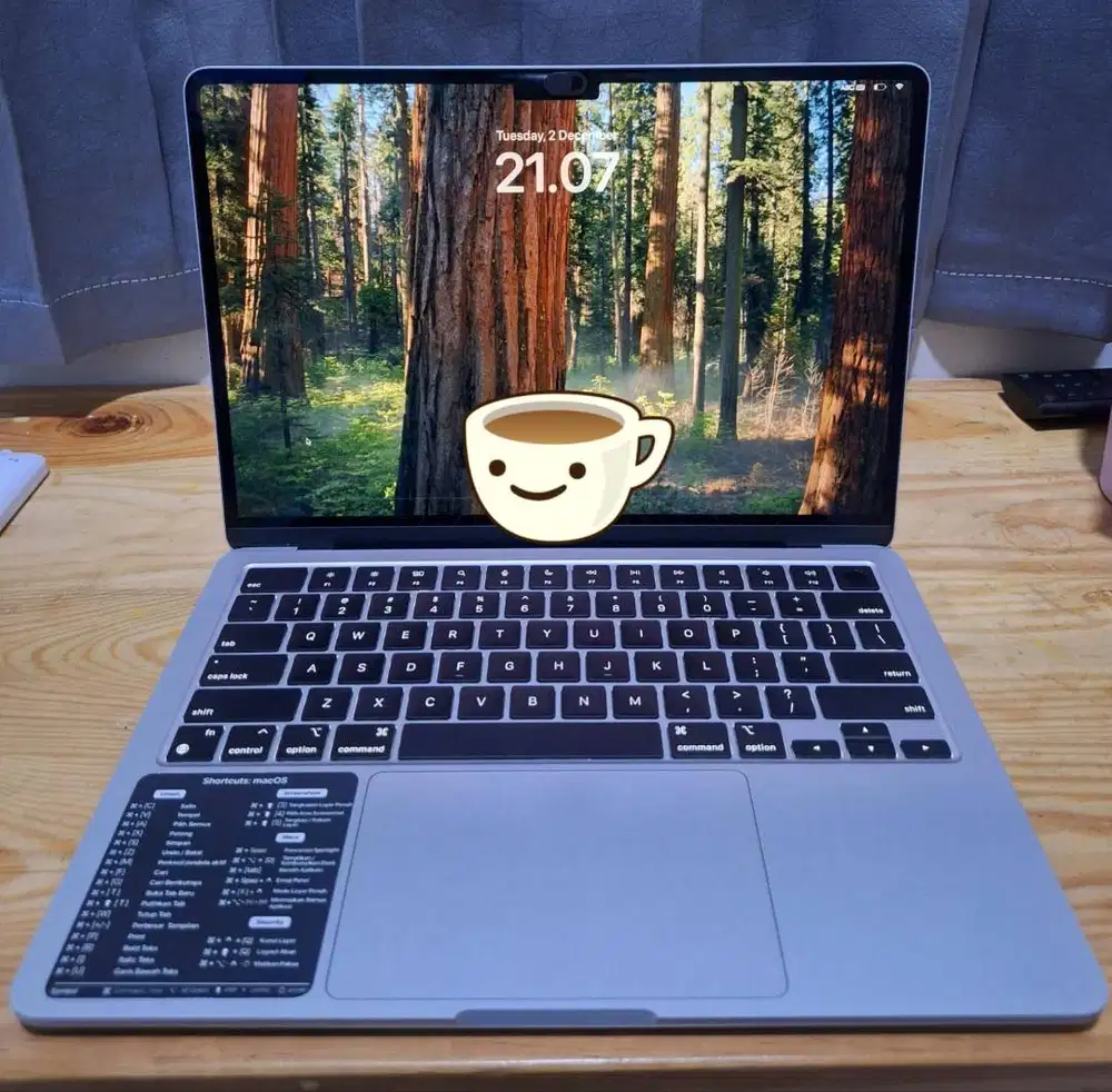 Macbook Air M2 2022 13,6 inch 16/256 GB, Silver