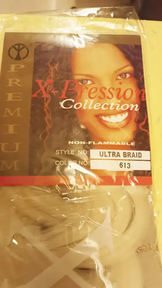 Hair Extensions Ultra Braid / Blonde