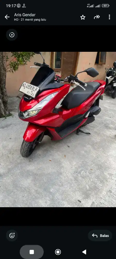 PCX 160 Merah Th 2024