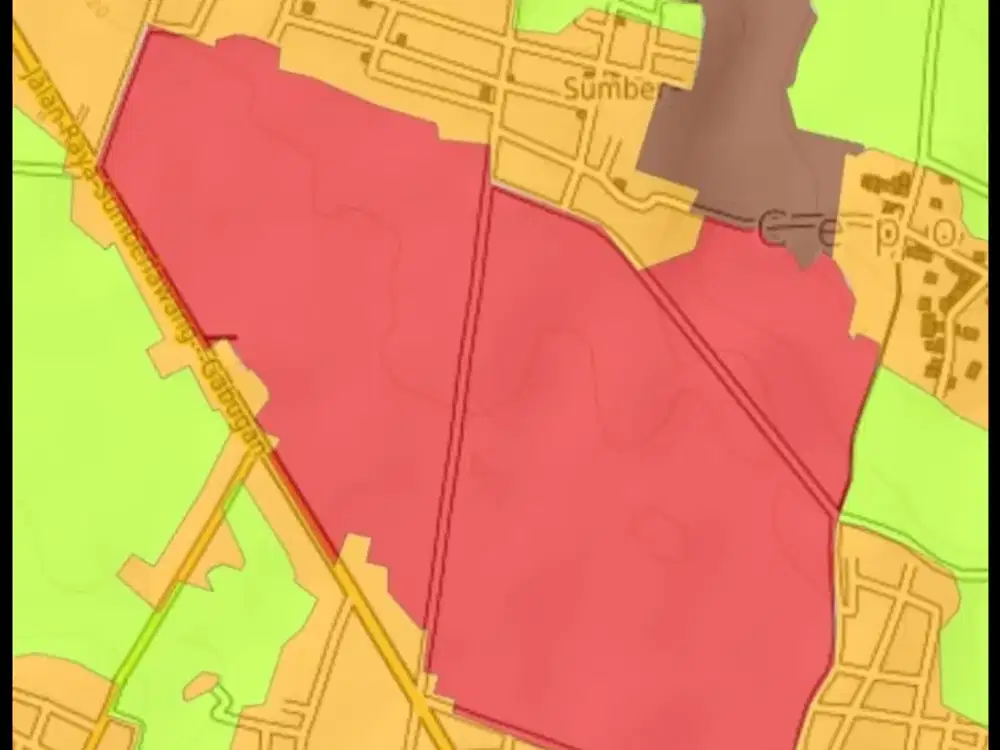 Dijual Lahan Zona Industri Lokasi Sumberlawang Sragen Luas 90 Ha
