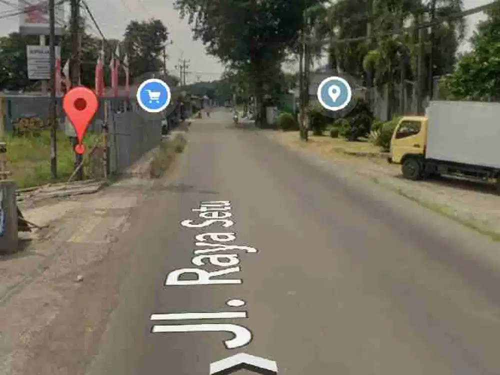 Dijual tanah jalan raya SETU STTD grand wisata