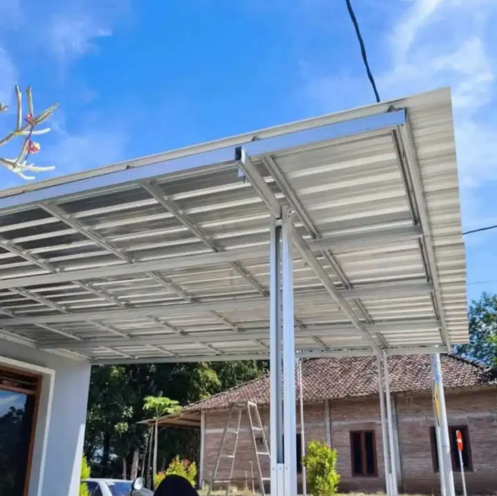 Matrial baja ringan terpasang