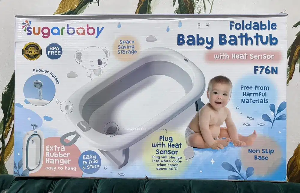 Baby bathtub sugar baby baru masih segel