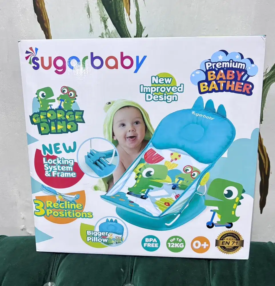Dudukan/kursi mandi bayi sugar baby new