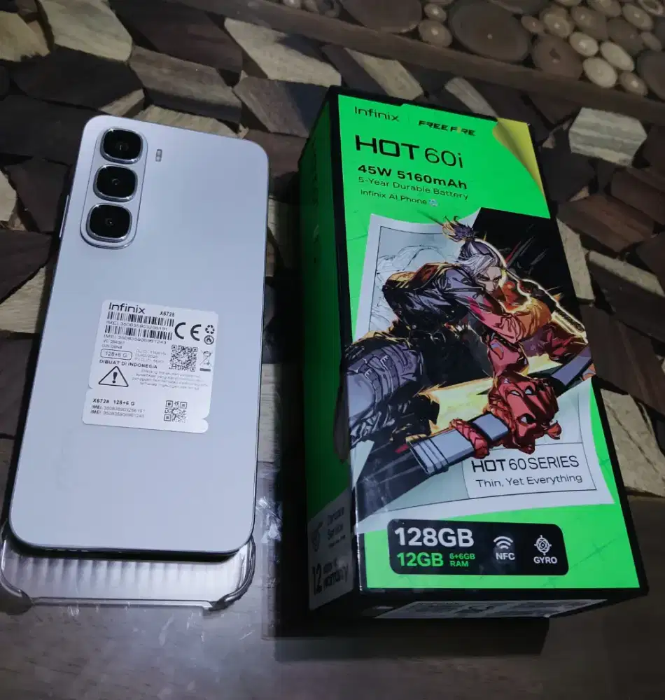 Infinix hot 60i ram 6+6/128