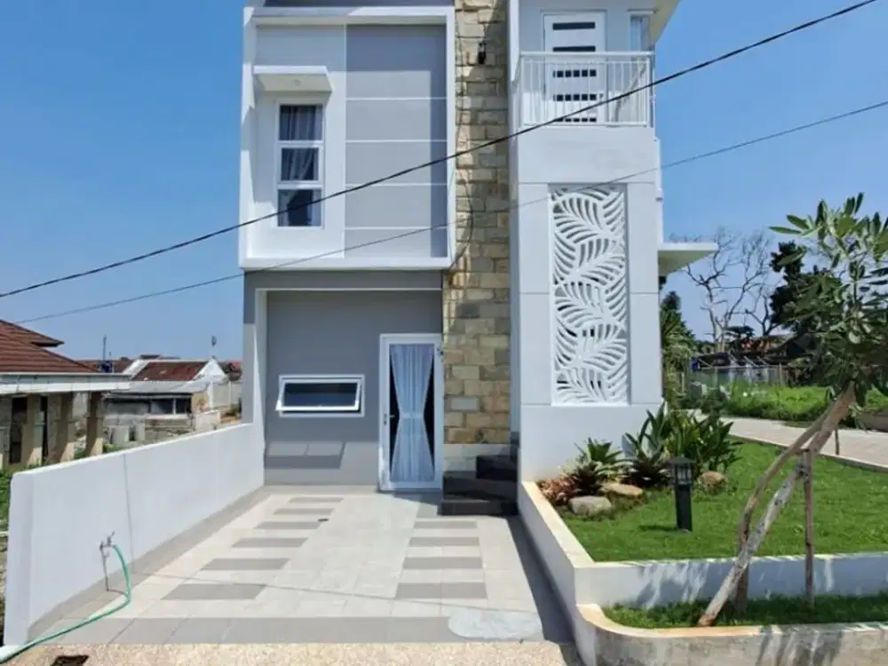 Rumah Depok 2 lantai Compact House Mewah Modern Dengan Design Terbaru Split Level Dekat Stasiun Depok Baru Dekat Stasiun Depok Lama Cluster Medina