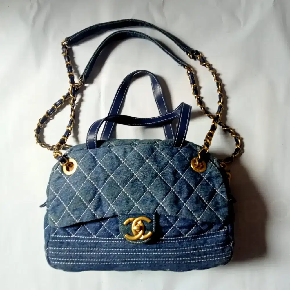 Denim bag chanel
