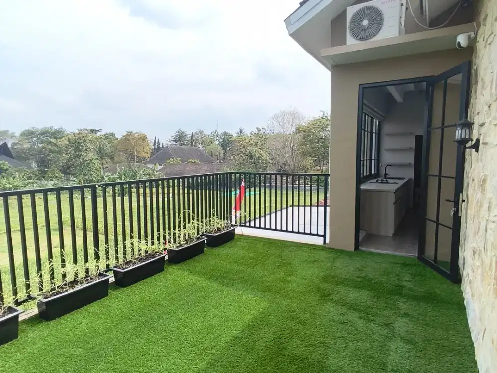 Jual Rumah 2 Lantai Mewah Jogja View Sawah DEKAT SCH  ; Full Furnished