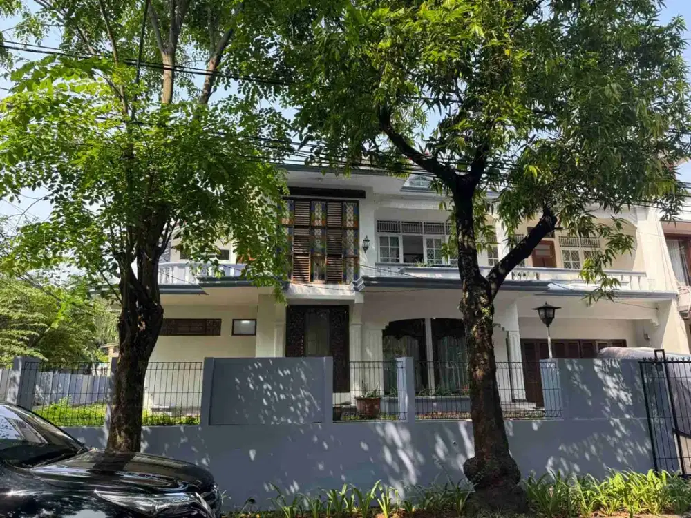 sewa rumah pinggir jalan raya cocok usaha / kantor bintaro jaya sektor 6 tangsel