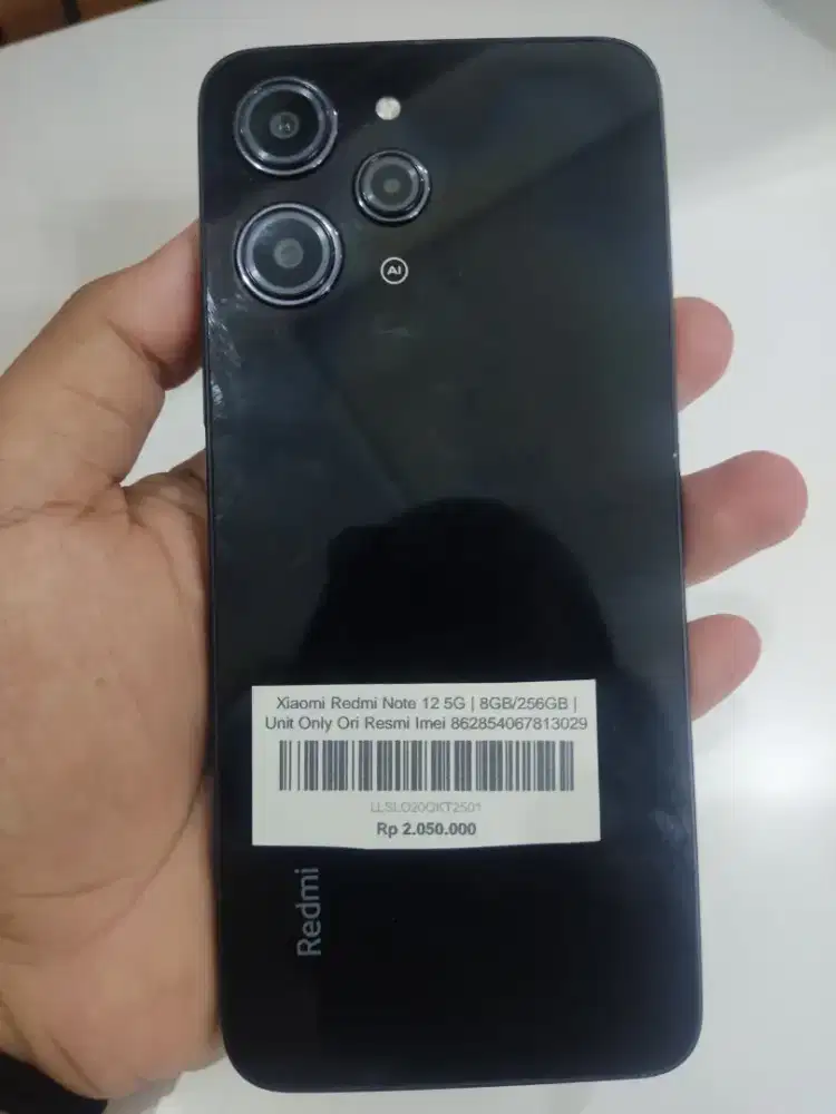 Xiaomi Redmi Note 12 5G 8/128GB Unit Only Resmi ORI
