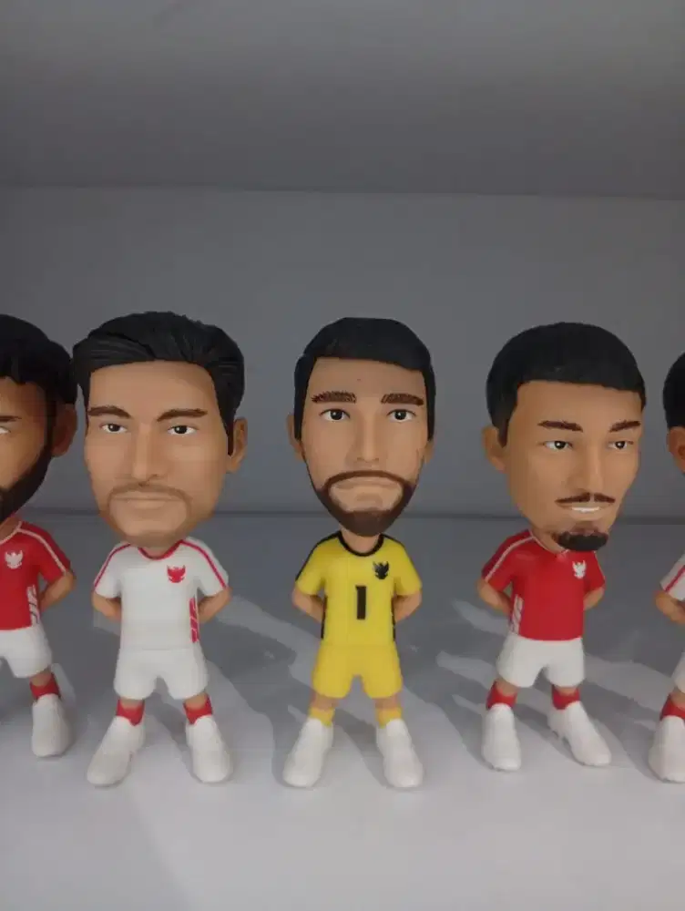 10 PCS Action Figure Timnas Indonesia Alfamart Gift