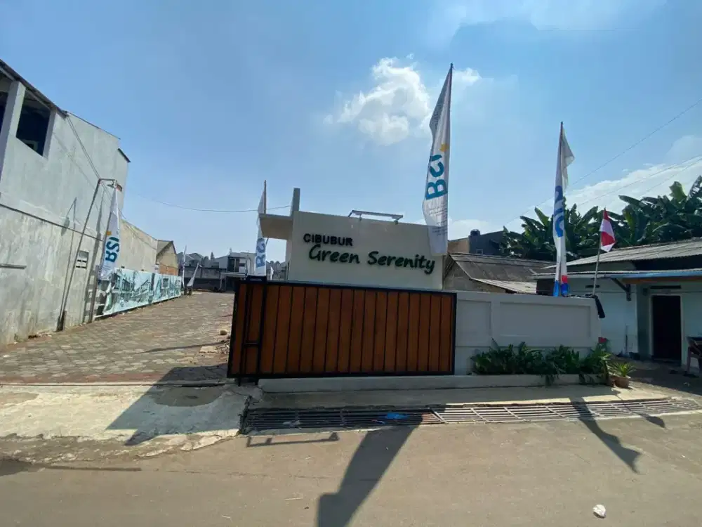 Rumah dijual Cibubur Akses Tol dan LRT