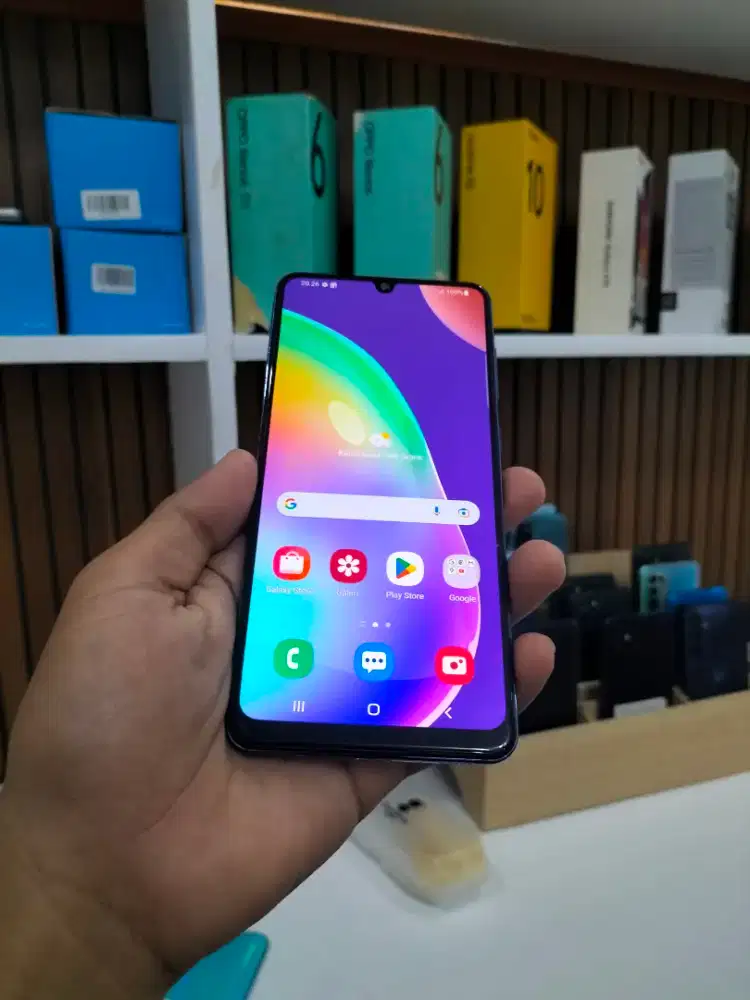 Samsung Galaxy A31 4G Crush Blue 6/128 | NFC | Unit Only Ori Resmi