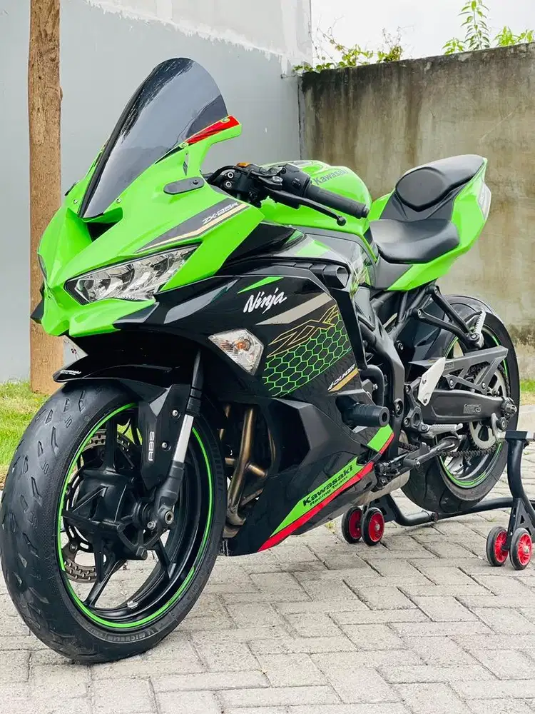 Zx25r abs se qs 2021 plat L pajak on zx 25r abs se hijau zx-25r abs se