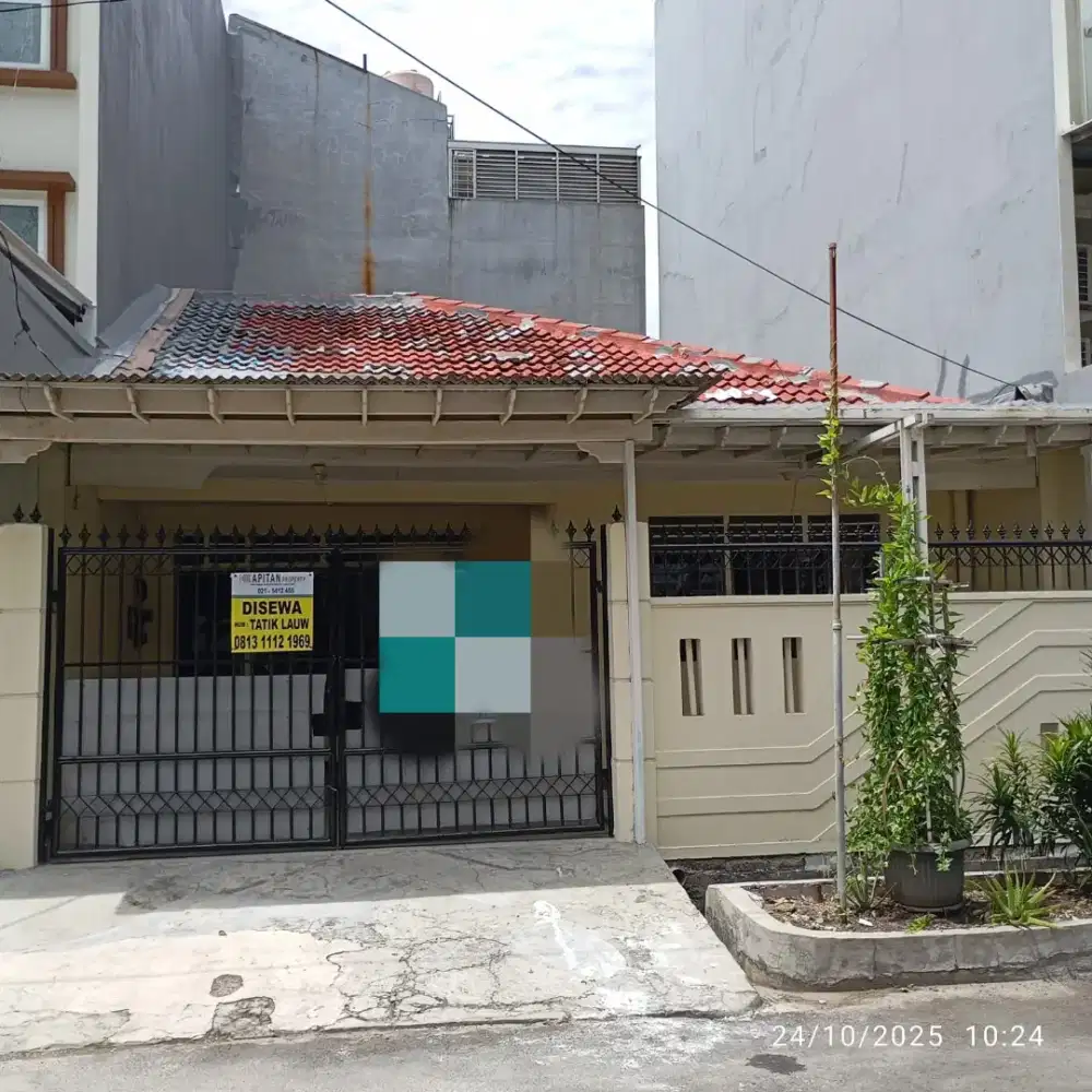 DISEWAKAN RUMAH 1 1/4 LANTAI, Muara karang Jakarta Utara