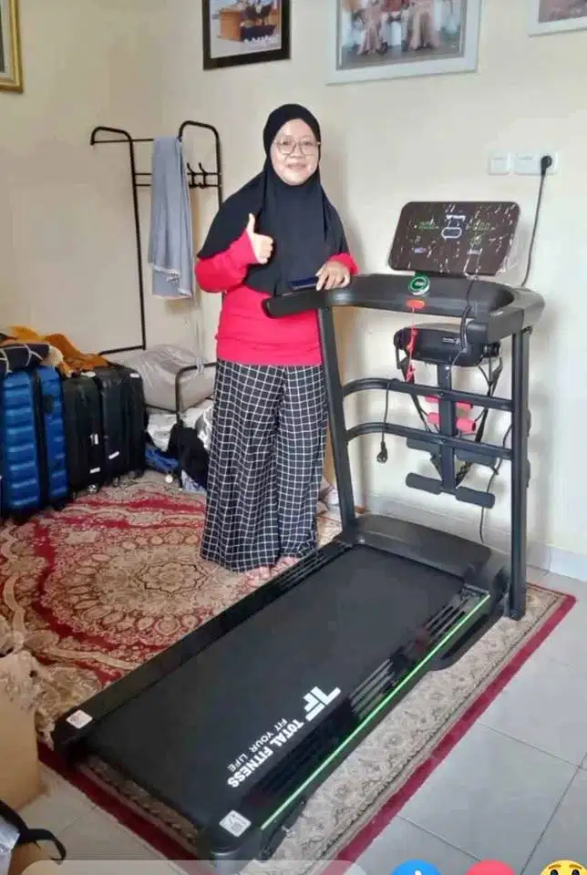Treadmill Elektrik TL625 Monitor Lebar Sidoarjo