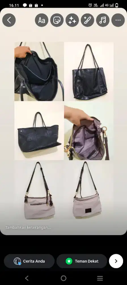 TAS PRELOVED (3 TAS = 70K )