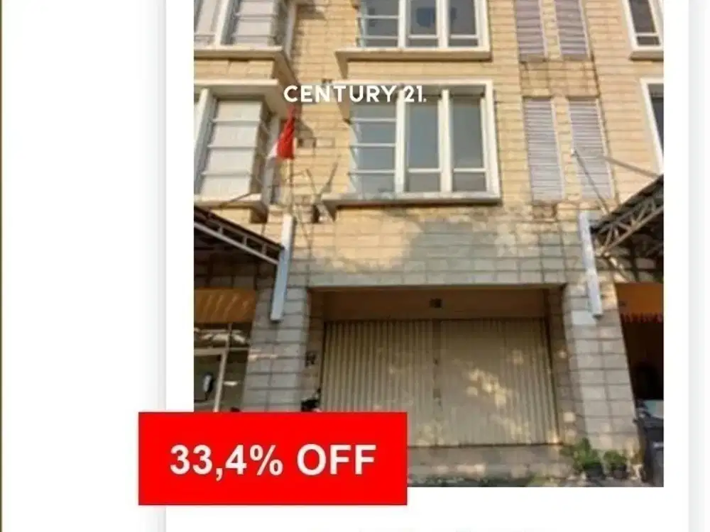 Ruko 3 Lantai Asera Harapan Indah Parkir Luas Dan Lokasi Premium