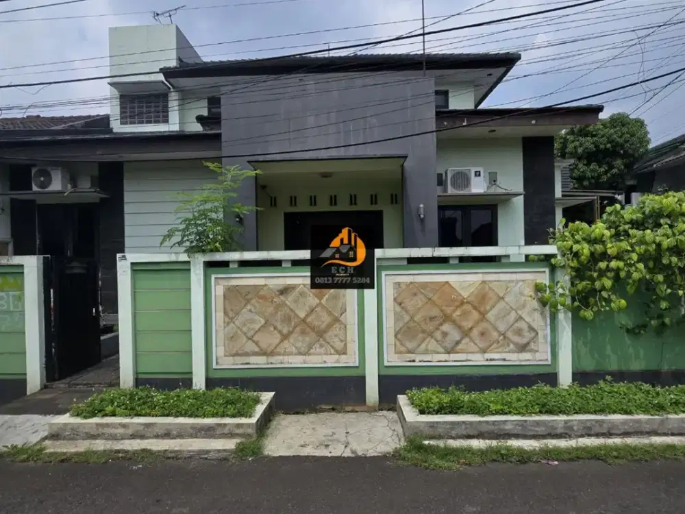 T91.Rumah Second Posisi Hook Dalam Komplek Di Pondok Kelapa Duren Sawit Jakarta Timur