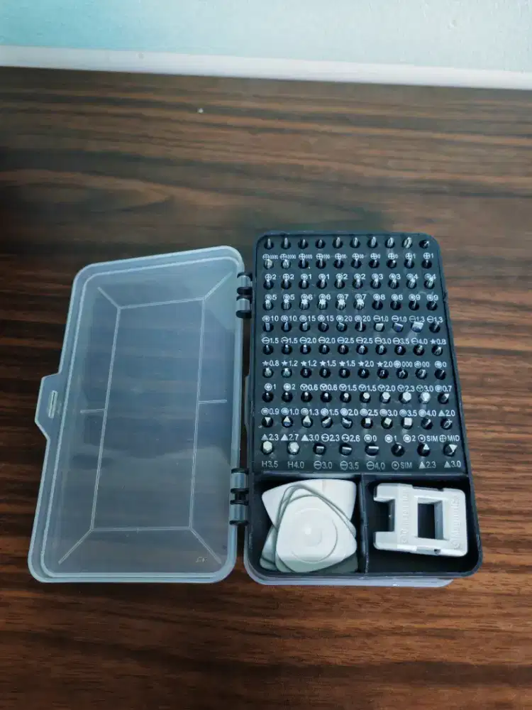 Obeng HP Set 115 in 1 Torx Kunci Set Alat Service Reparasi HP Full Set