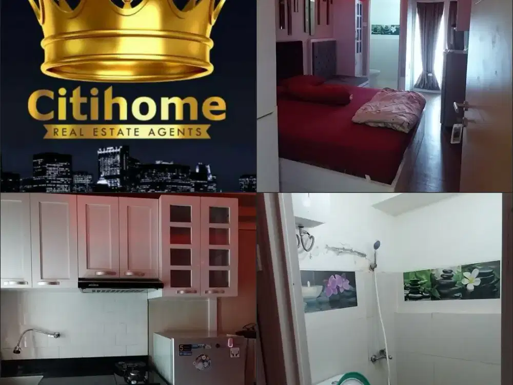 Menyewakan apartemen educity 1br bulanan bycitihome