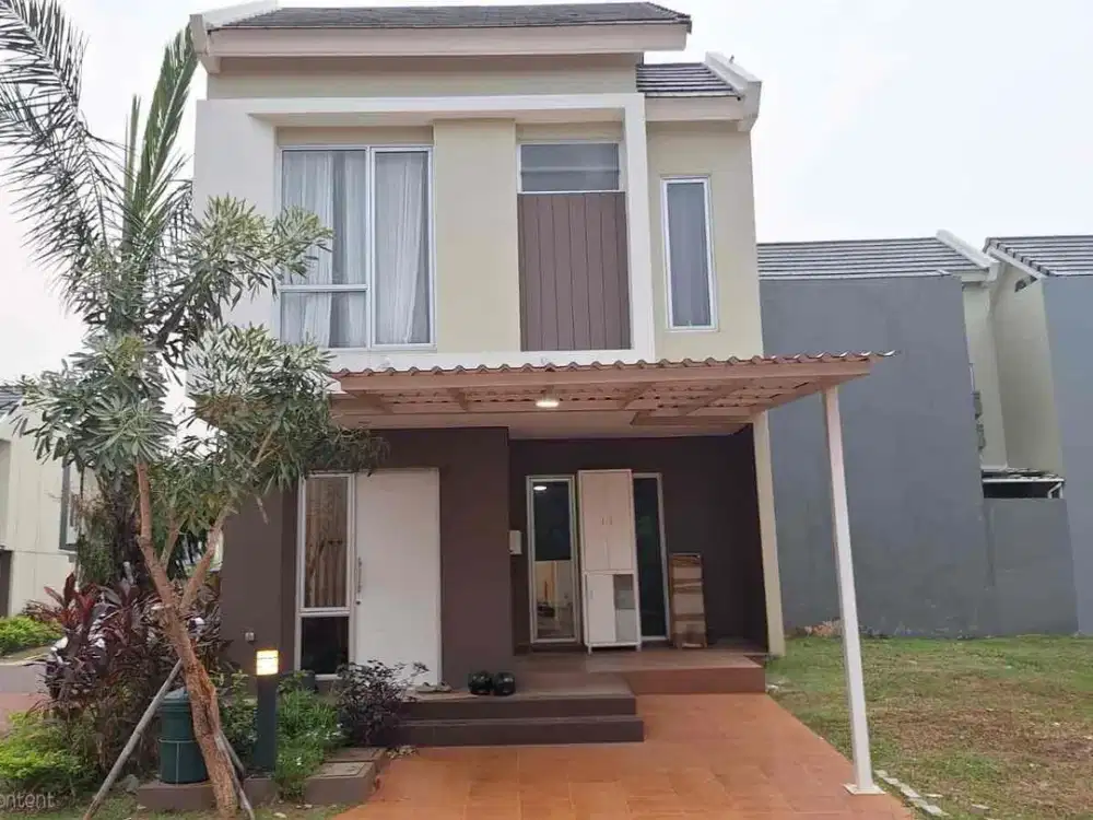 DIJUAL RUMAH CLUSTER MALIBU VILLAGE GADING SERPONG