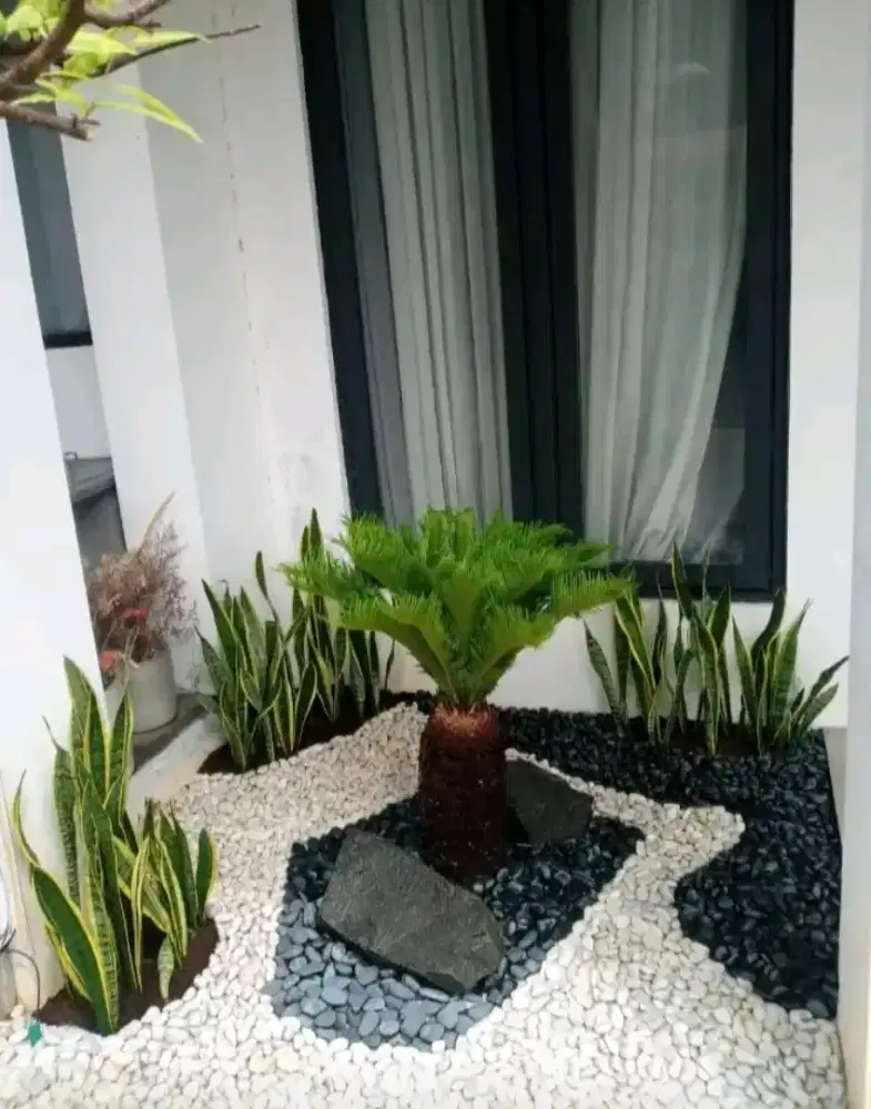 Menerima pembuatan Taman minimalis