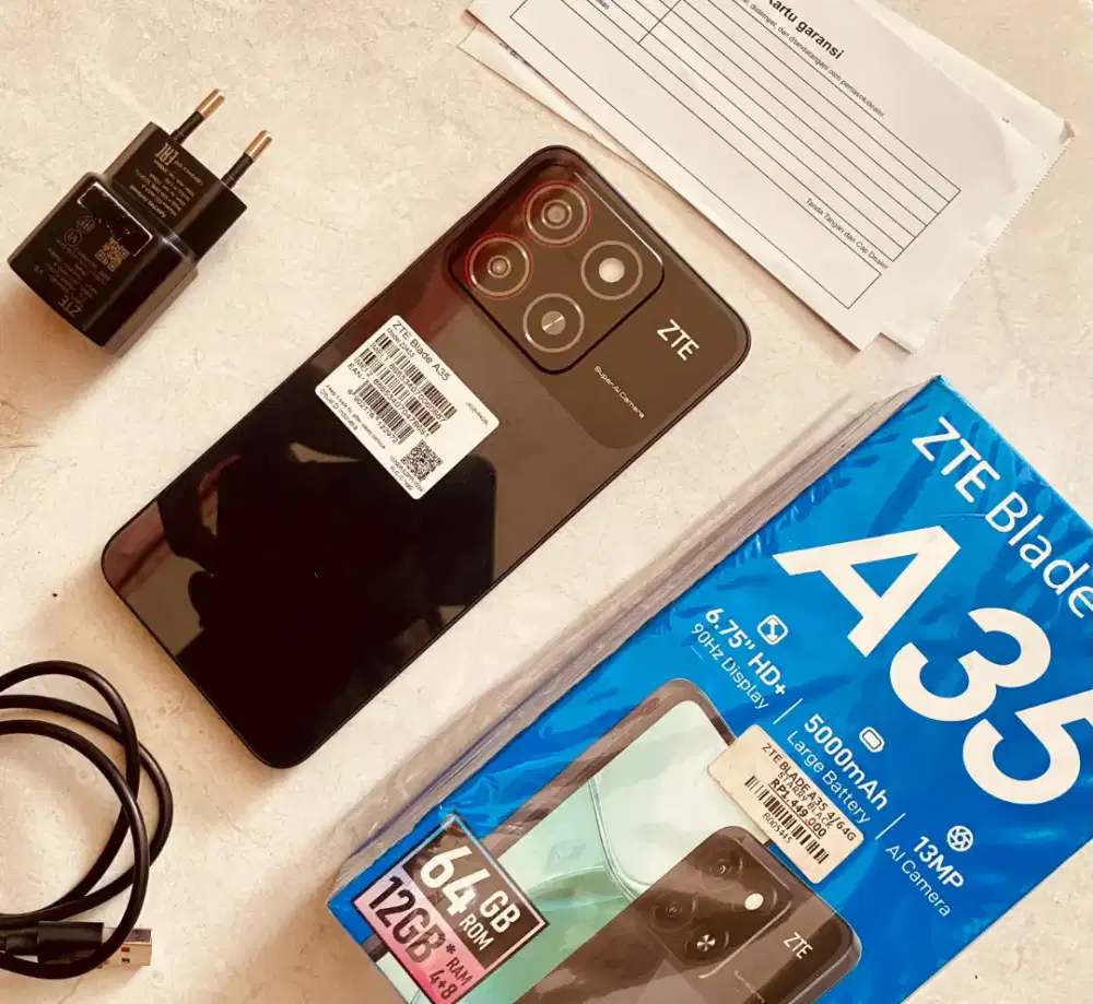 Zte A35 4gb / 64gb second pemakain peribadi