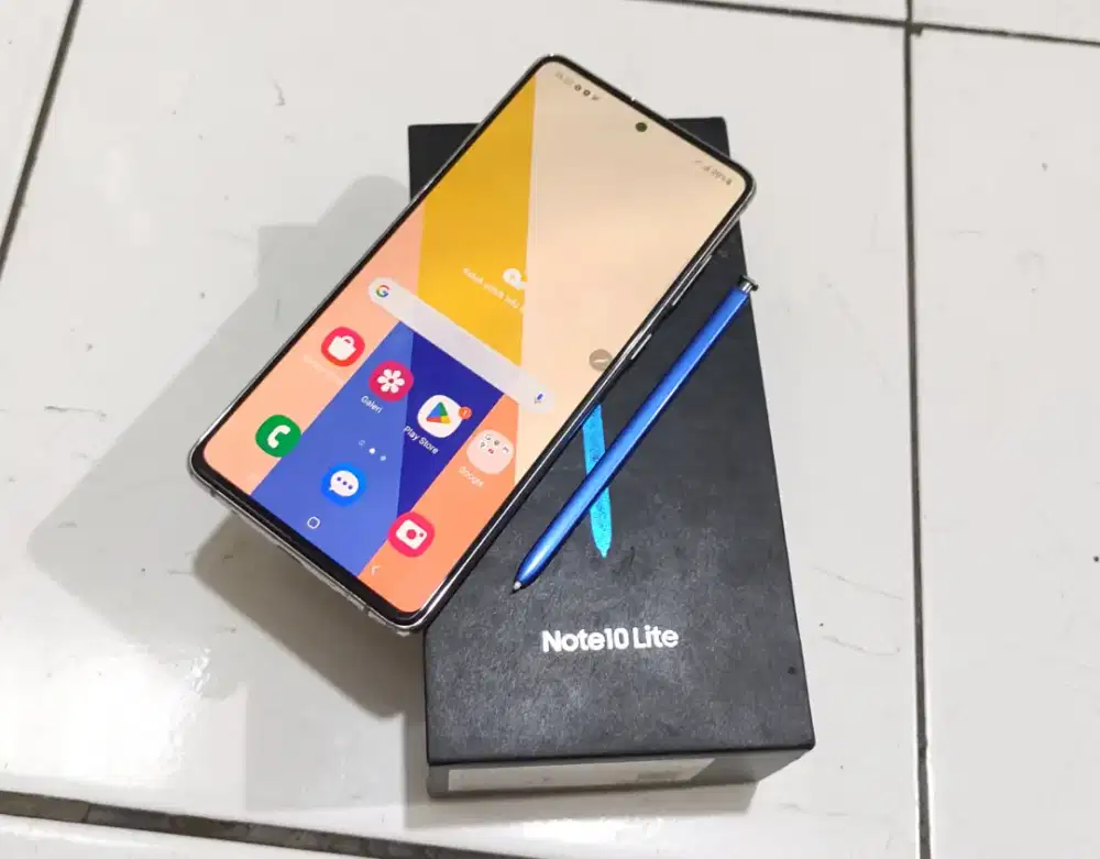 Samsung Note 10Lite Ram 8/128GB Fullset