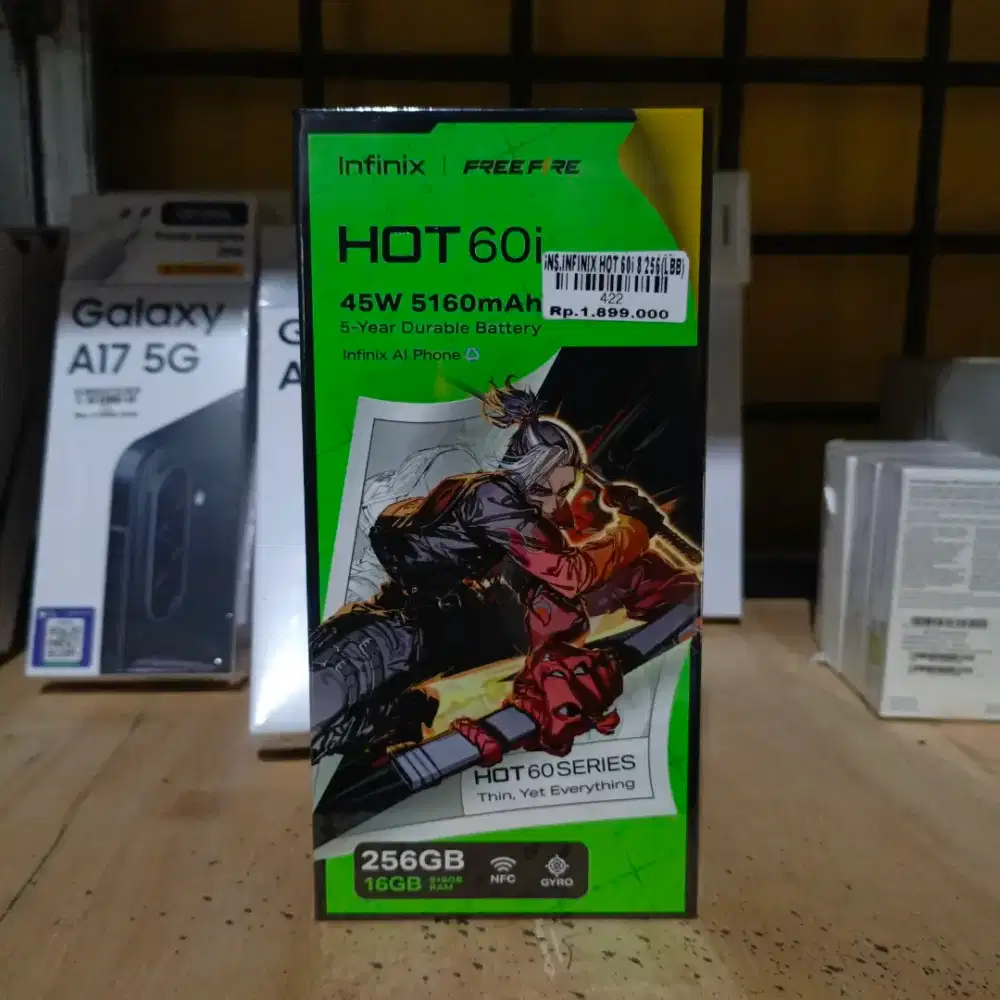 INFINIX HOT 60I 16/256GB 'ATLANTIS DAHSYAT'