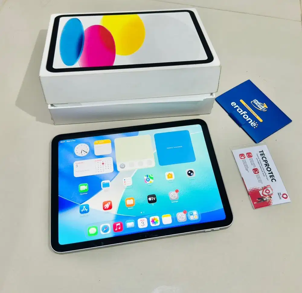 Ipad Gen 10 Wifi 64GB Fullset Mulus Ibox Garansi ON