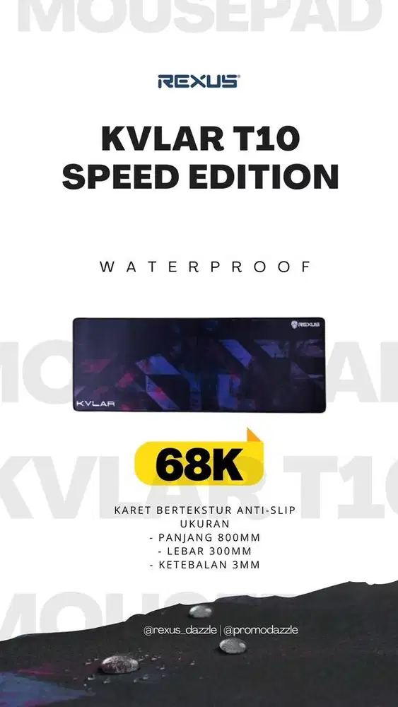 Rexus KVLAR T10 Mousepad