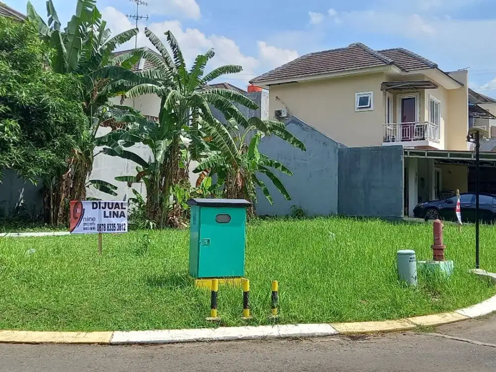 DI JUAL KAVLING HOEK DEPAN TAMAN - LOKASI STRATEGIS - AKSES MUDAH DEKAT PINTU TOL - LINGKUNGAN AMAN - HARGA BERSAHABAT