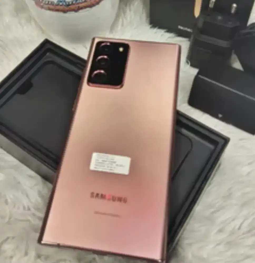 Murah hp Samsung Note 20 ultra 8/256 lkp mulus semua berfungsi dgn bik