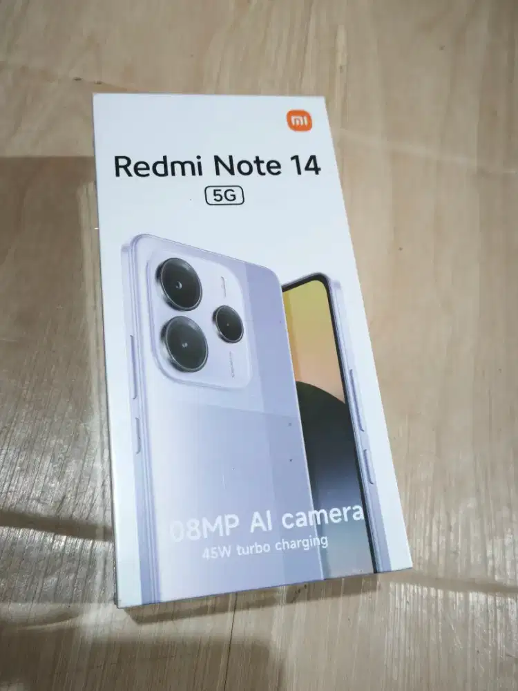 BNIB Xiaomi Redmi Note 14 5G 12/512 BARU