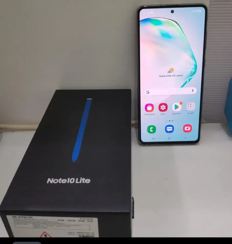 Murah hp Samsung Note 10 lite 8/128 ada pena stylus , bs TT