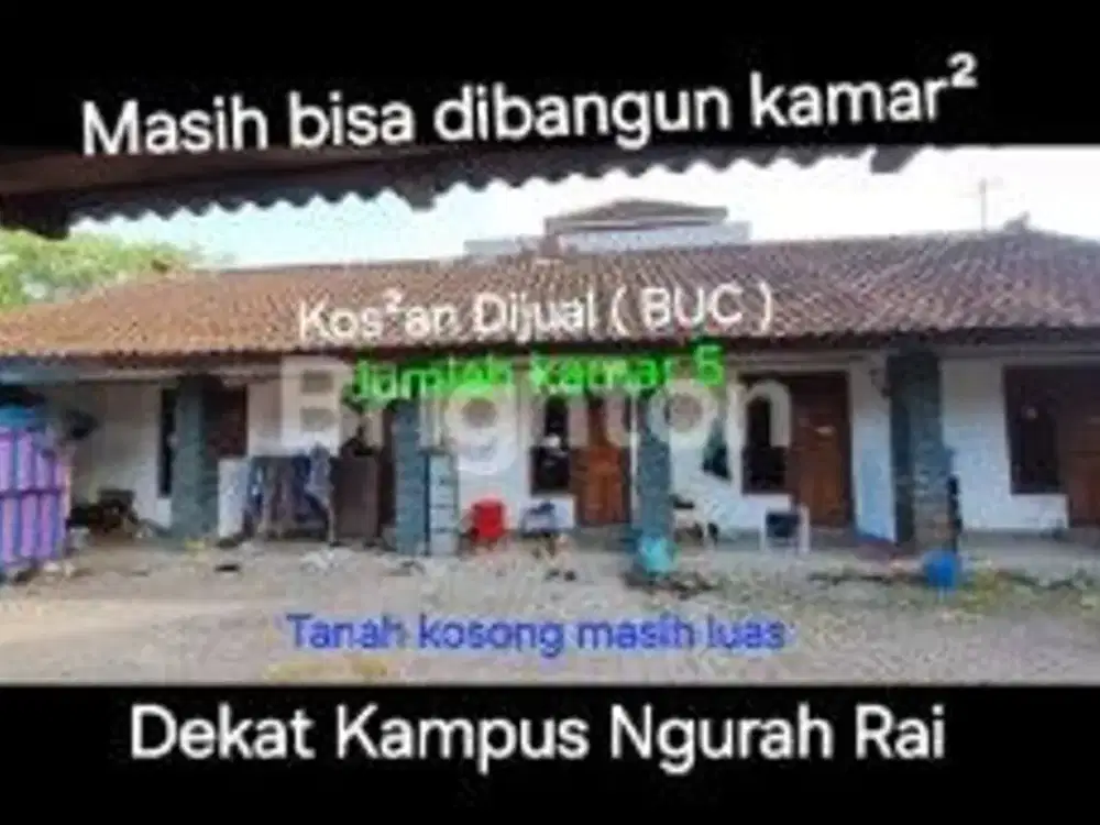 KOS MURAH, 2 ARE, 5KT, TANAH KOSONG MASIH LUAS @CEKOMARIA - 1,6M NETT (IZUK)