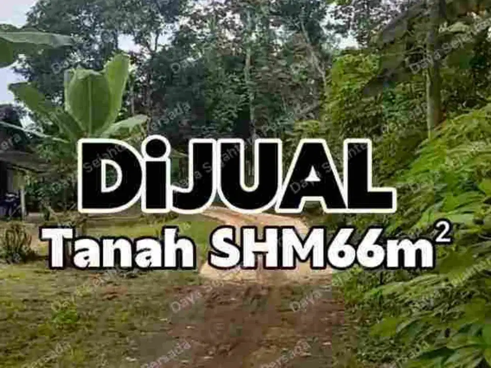Tanah SHM dkt pemukiman subsidi