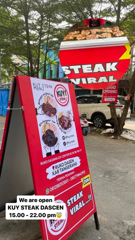 Partime creaw Kuy Steak Daxen