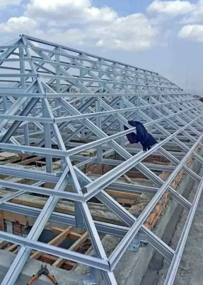 Baja ringan canal c terpasang