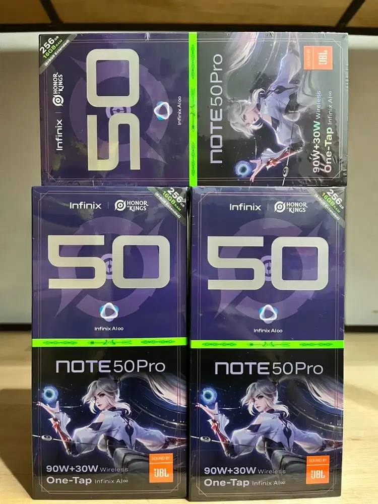 Infinix Note 50 Pro 8GB+8GB/256GB Jual Murah New Segel