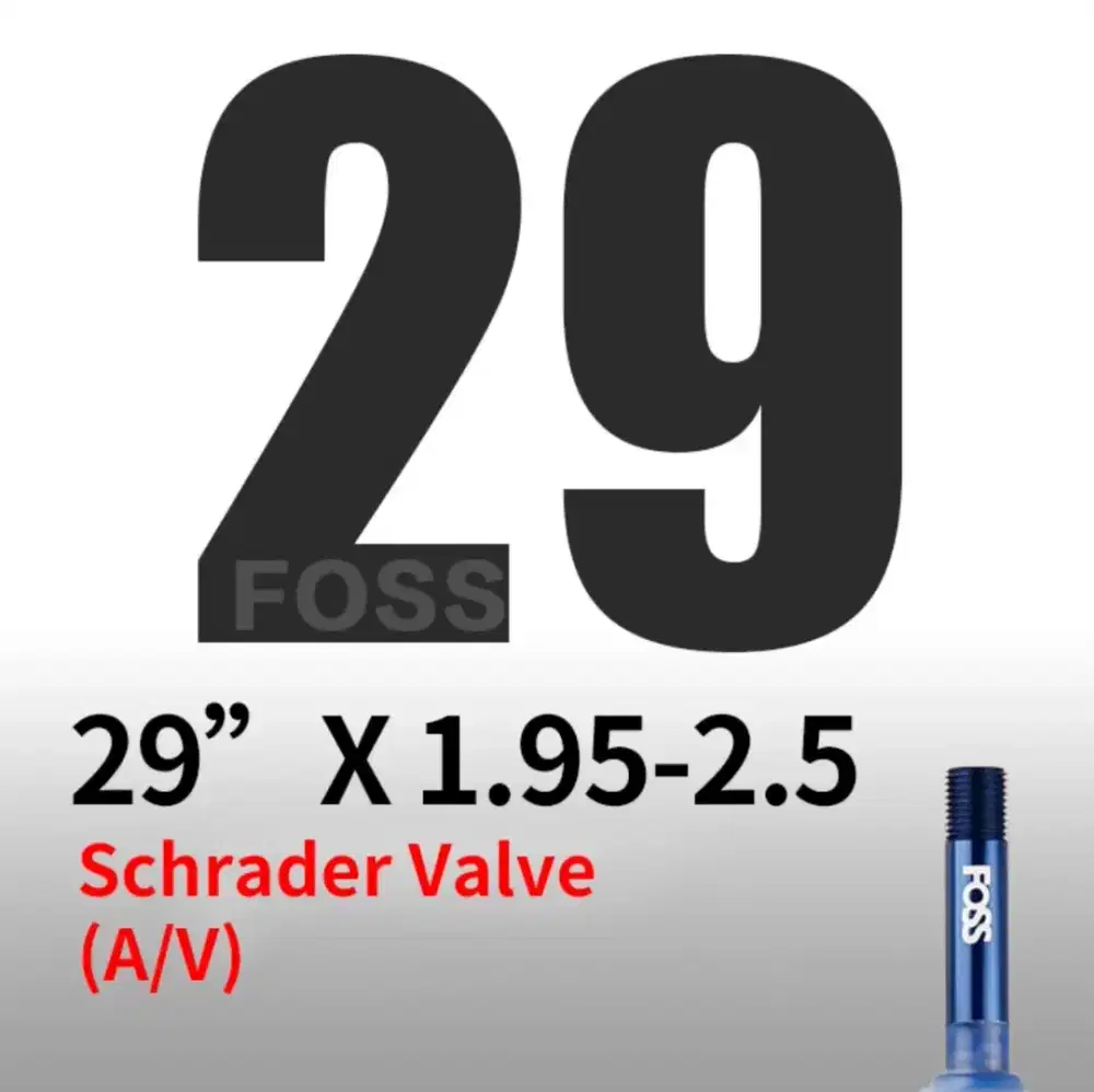 Foss Schrader 29x1.95-2.5 Ban Dalam Sepeda